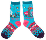 NYC Cartoon Socks