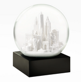 NYC White Snow Globe