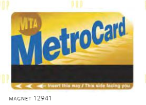 Magnet: Metrocard 2x3