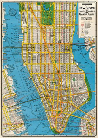 Poster/Wrap: NYC Transit Guide