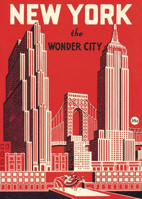 Poster/Wrap: Wonder City