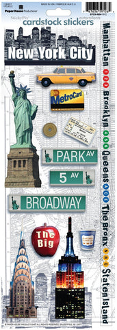 NYC 4x12 Stickersheet