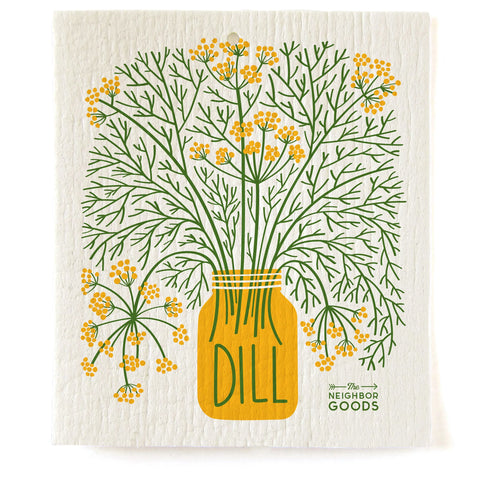 Dill Sponge Cloth