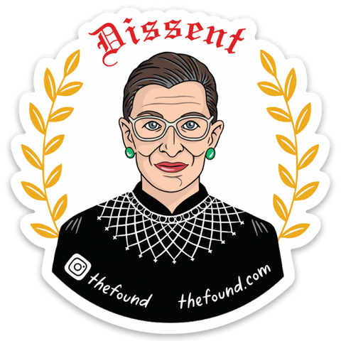 Sticker: RBG With Wheat Leaves