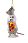 Ornament: New York City Pizza Rat