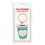 Keychain: NY coffee Cup