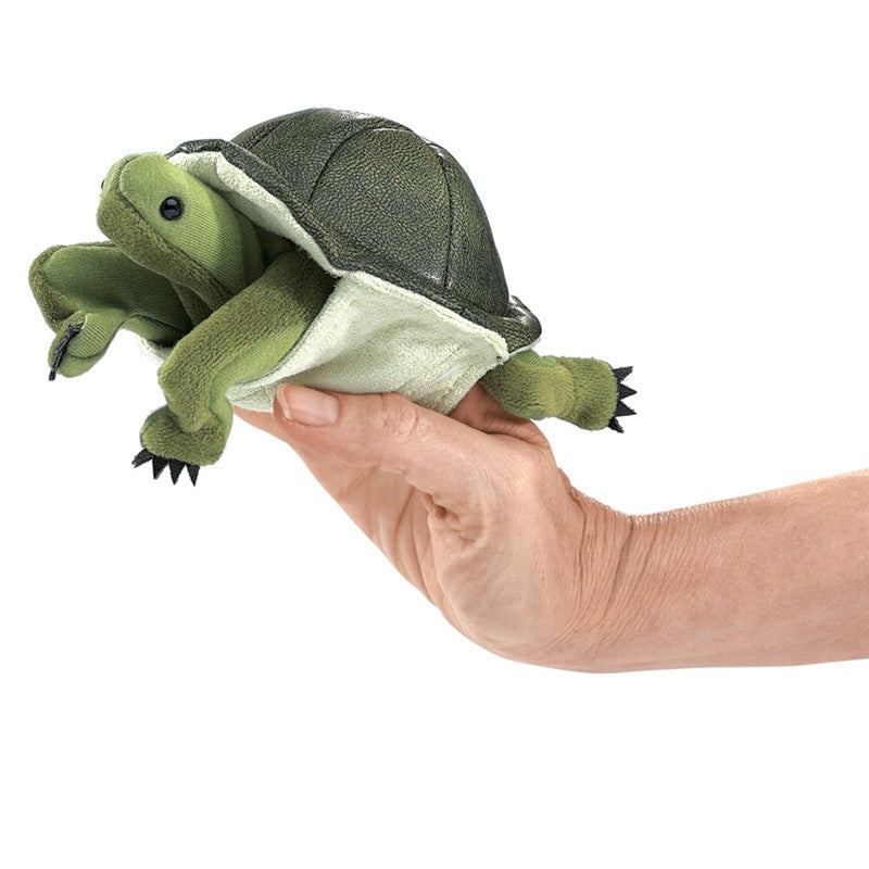 Mini Títere de Dedo Tortuga