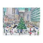 Michael Storrings Snowfall on Park Avenue 1000 Piece Puzzle