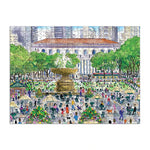 Michael Storrings Springtime at the Library 500 Piece Double-Sided Puzzle