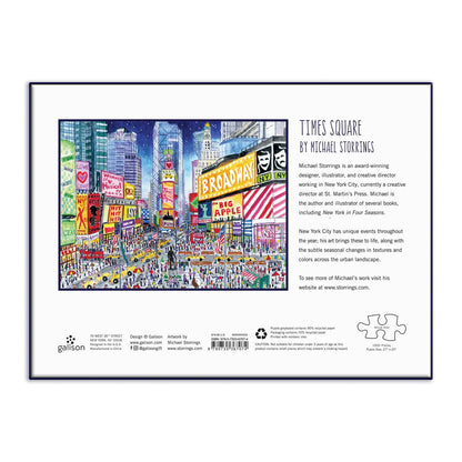 Rompecabezas de 1000 Piezas Times Square de Michael Storrings