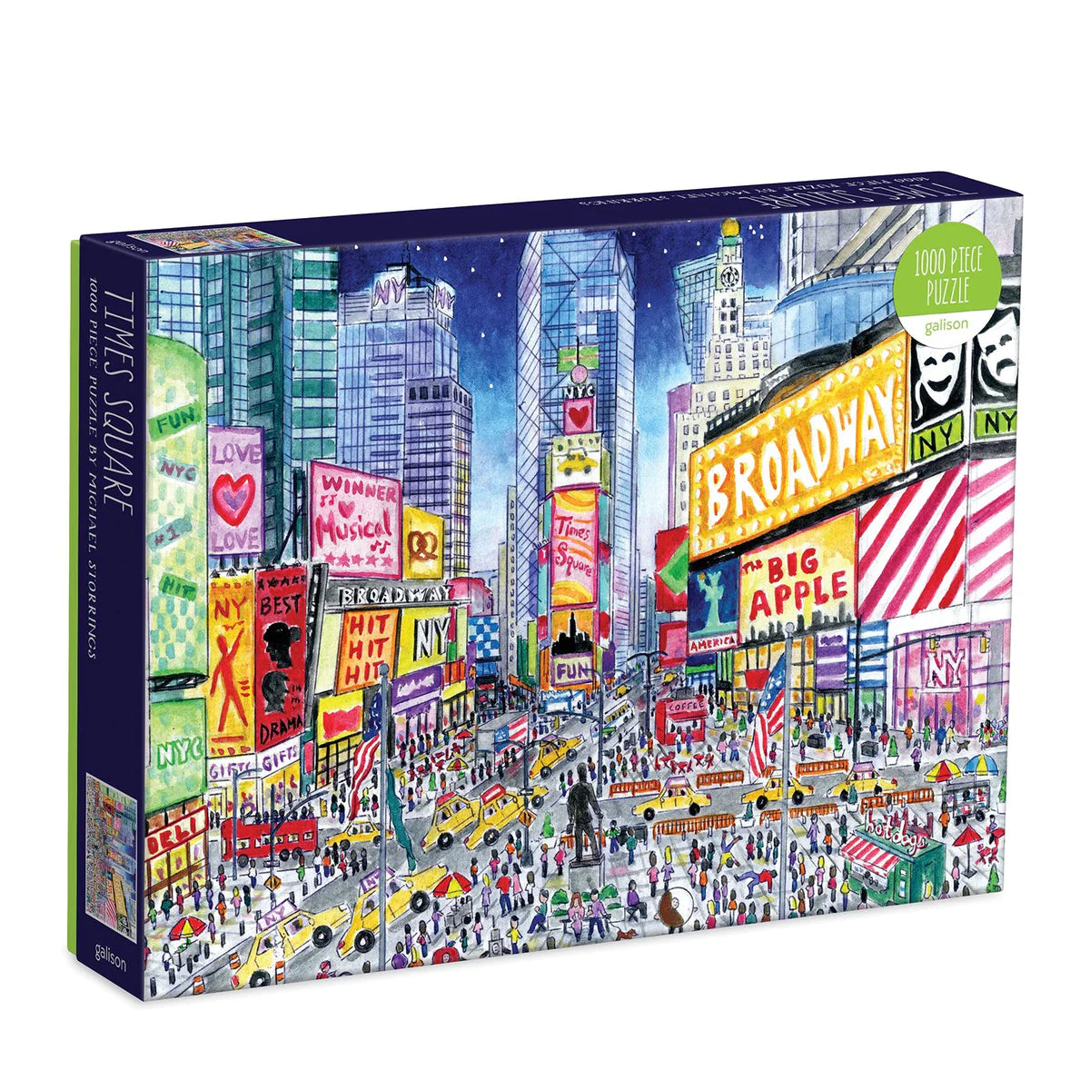 Rompecabezas de 1000 Piezas Times Square de Michael Storrings