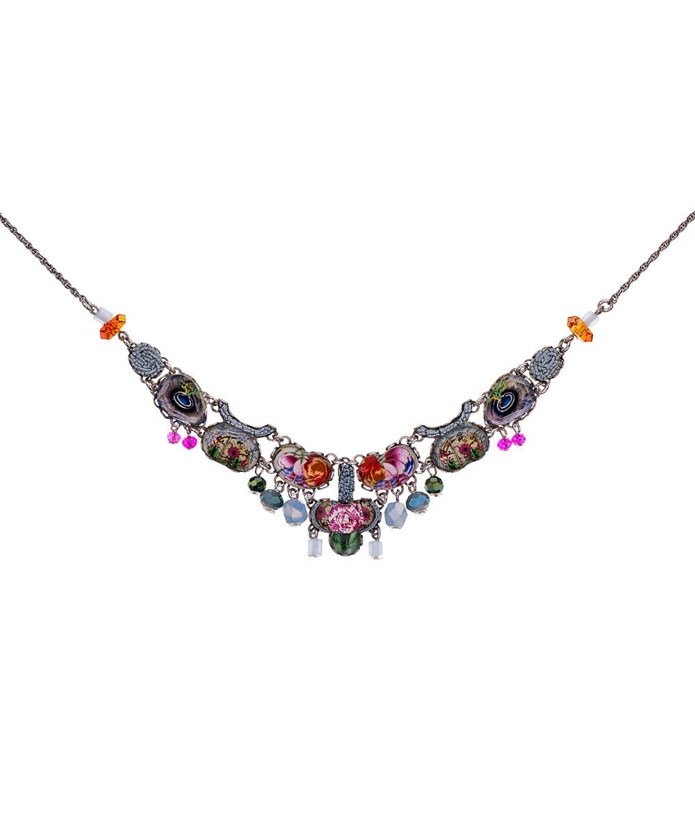 Jardín Encantado, Collar Rosa Silvestre
